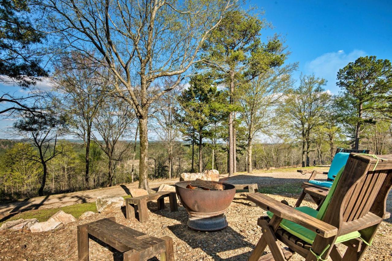 Broken Bow Mountaintop Home With Hot Tub! Exteriör bild