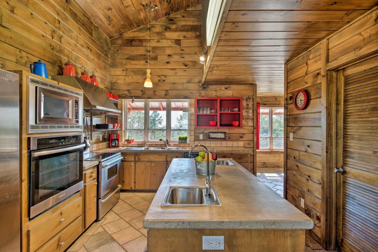 Broken Bow Mountaintop Home With Hot Tub! Exteriör bild