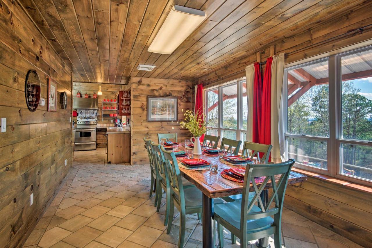 Broken Bow Mountaintop Home With Hot Tub! Exteriör bild