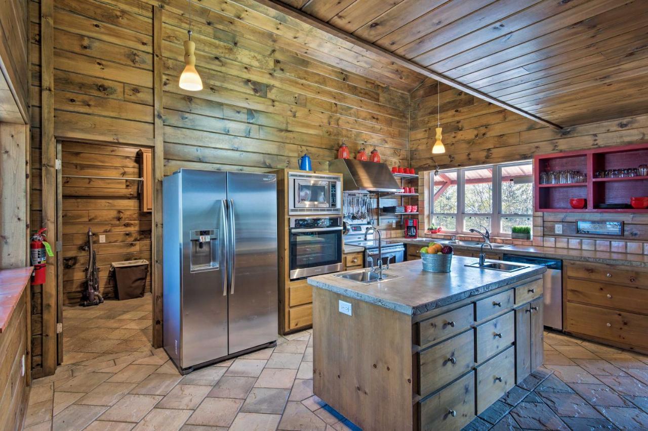 Broken Bow Mountaintop Home With Hot Tub! Exteriör bild