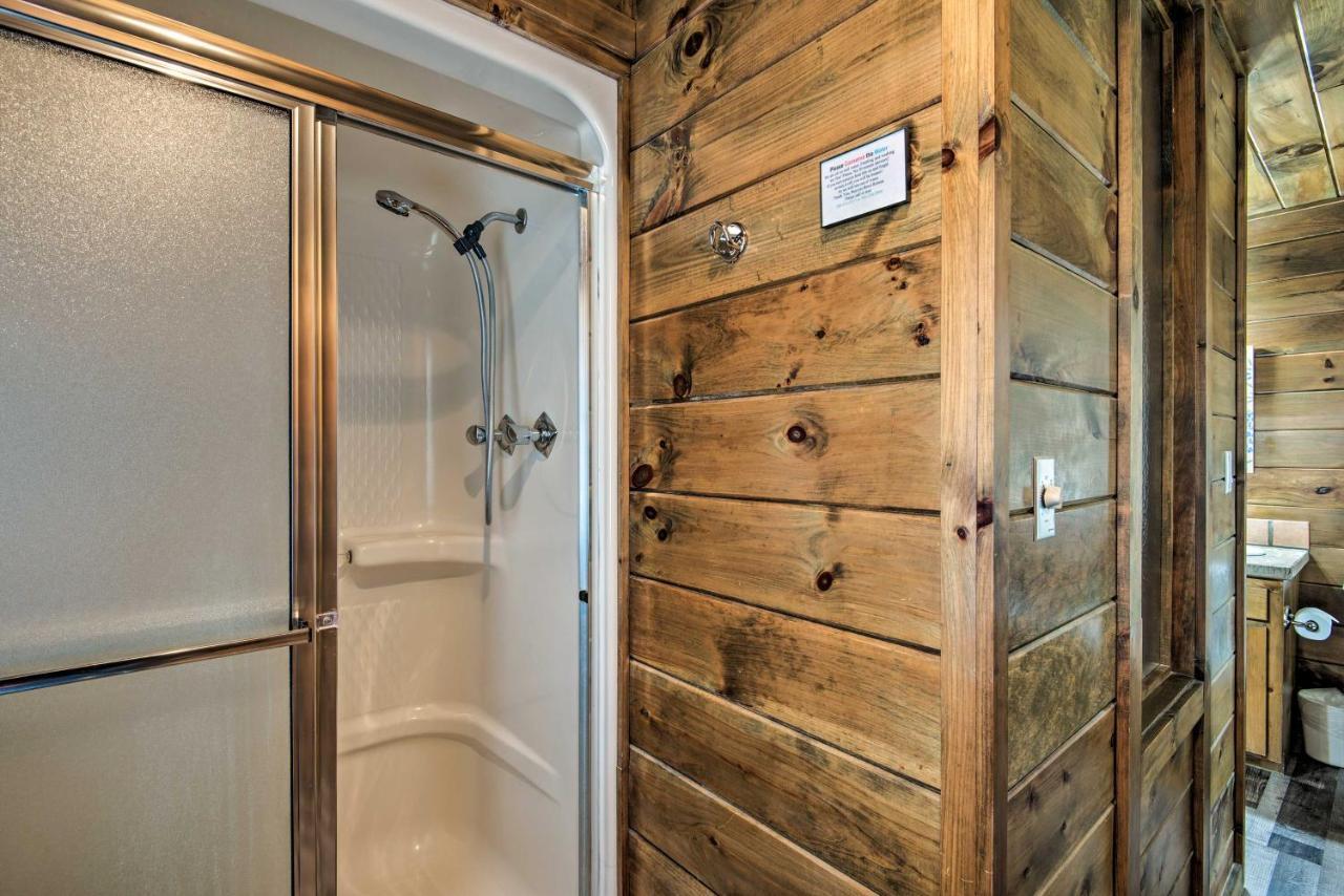 Broken Bow Mountaintop Home With Hot Tub! Exteriör bild
