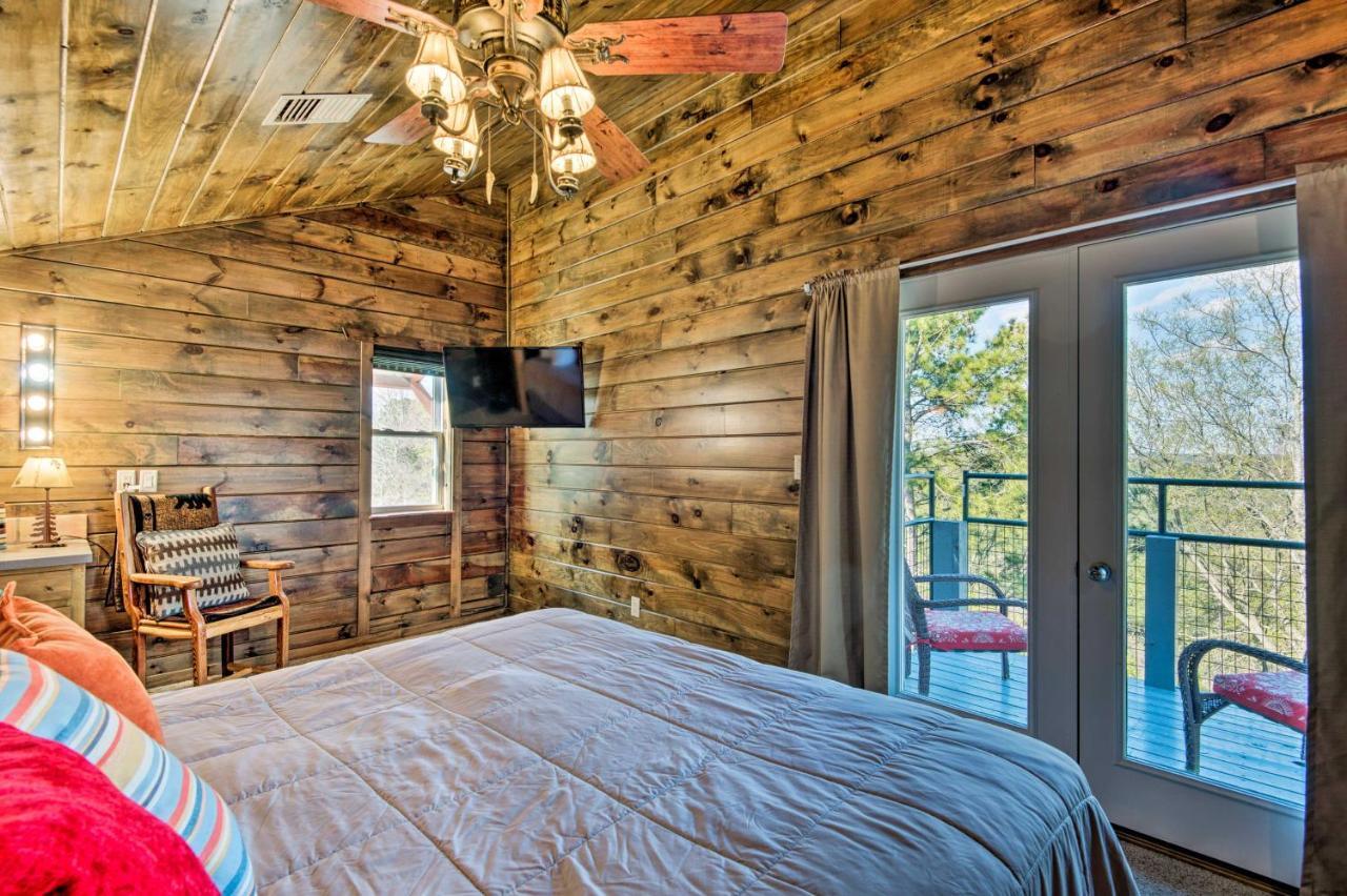 Broken Bow Mountaintop Home With Hot Tub! Exteriör bild