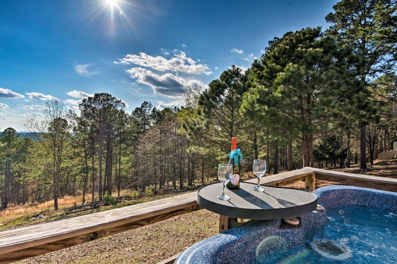Broken Bow Mountaintop Home With Hot Tub! Exteriör bild