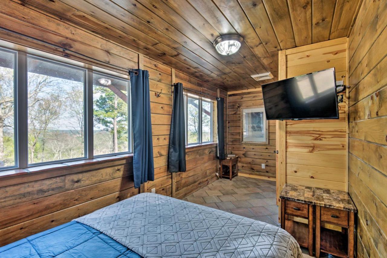 Broken Bow Mountaintop Home With Hot Tub! Exteriör bild