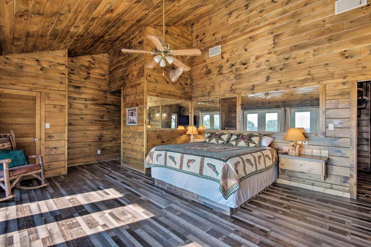 Broken Bow Mountaintop Home With Hot Tub! Exteriör bild